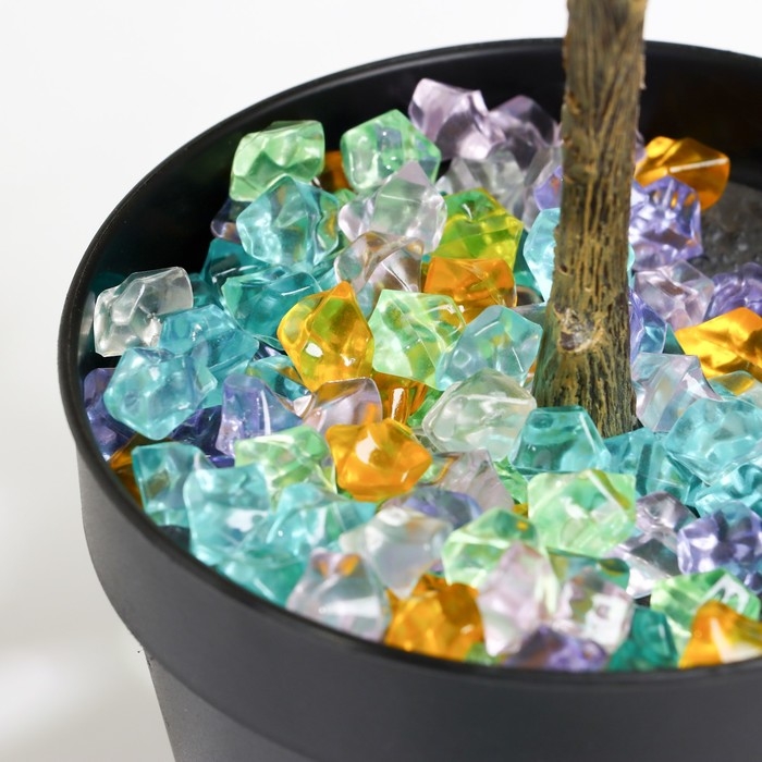 Светящийся декор Светящийся декор "Камешки" микс, 300гр / 1,5см