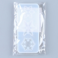 Форма силиконовая универсальная «Снежинка» 3 в 1, размер: от 2,4 до 3 см Форма силиконовая универсальная «Снежинка» 3 в 1, размер: от 2,4 до 3 см