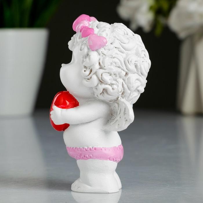 Фигура Фигура "Ангел с сердечком" 5х5х9см