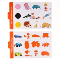 Магнитный планшет обучающий, с карточками, 20 карточек, Синий трактор Магнитный планшет обучающий, с карточками, 20 карточек, Синий трактор