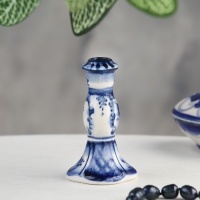 Подсвечник "Изящный", гжель