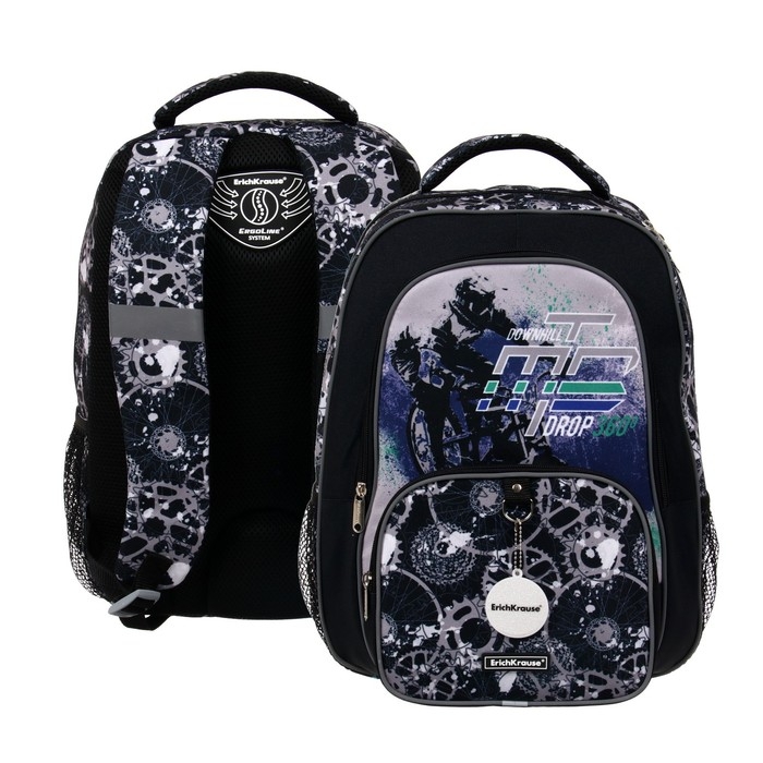 Рюкзак каркасный Erich Krause ErgoLine 20L, 44 х 33 х 22 см, Downhill 58127 Рюкзак каркасный Erich Krause ErgoLine 20L, 44 х 33 х 22 см, Downhill 58127