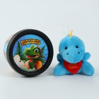 Мягкая игрушка в банке "Дино", микс Мягкая игрушка в банке "Дино", микс