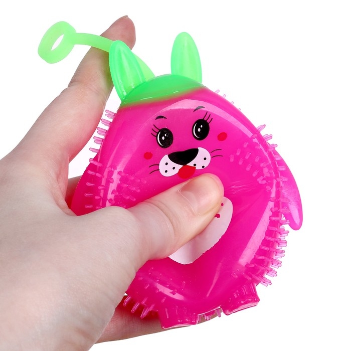 Ёжка «Зайка», световой, цвета МИКС Ёжка «Зайка», световой, цвета МИКС