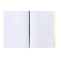 Тетрадь А4, 48 листов в клетку, ErichKrause FolderBook Pastel, сменная пластиковая обложка, на резинке, блок офсет 100% белизна, жёлтая Тетрадь А4, 48 листов в клетку, ErichKrause FolderBook Pastel, сменная пластиковая обложка, на резинке, блок офсет 100% белизна, жёлтая