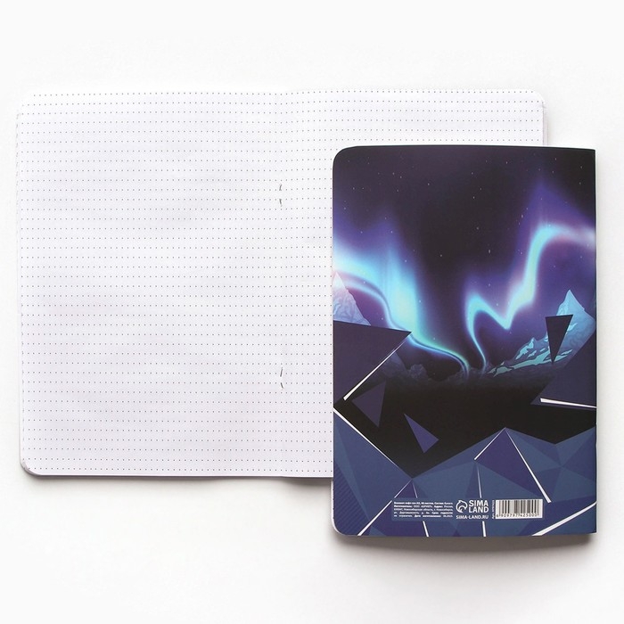 Блокнот софт-тач А5, 48 л &laquo;Север&raquo;