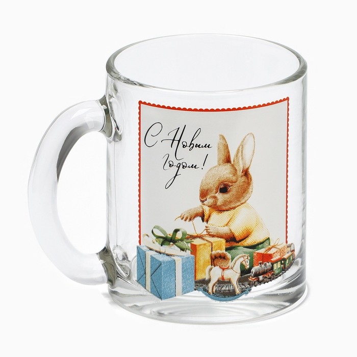 Новый год. Кружка &laquo;Зайка&raquo; 300 мл