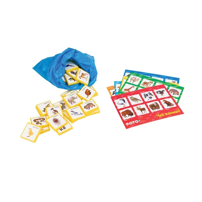 Лото &laquo;Чей малыш?&raquo;