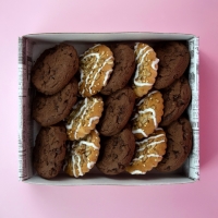 Коробка самосборная, крышка-дно, с окном, &laquo;Газета&raquo; 18 х 15 х 5 см