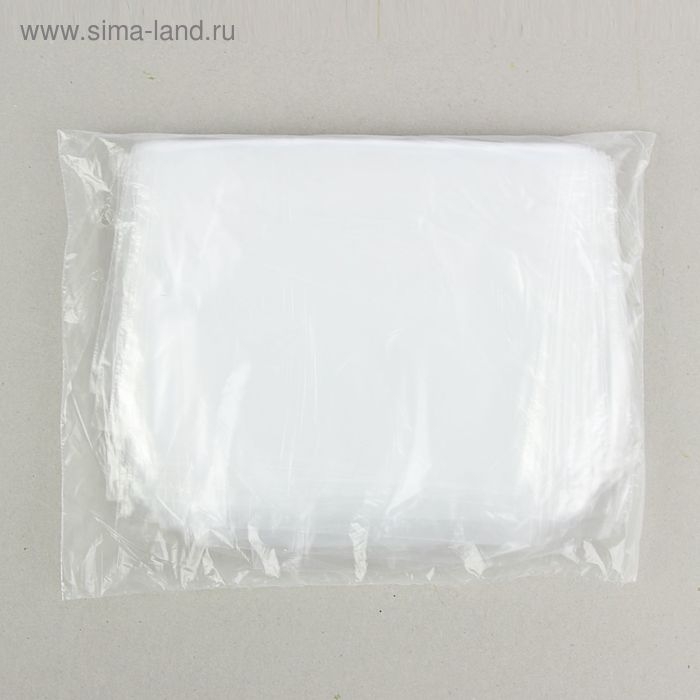 Набор пакетов полиэтиленовых фасовочных, 30 мкм, 20 х 30 см, 100 шт. Набор пакетов полиэтиленовых фасовочных, 30 мкм, 20 х 30 см, 100 шт.