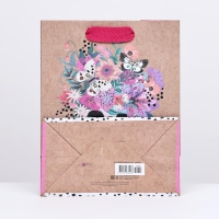 Пакет крафт "Яркий образ" 18 х 22,3 х 10 см Пакет крафт "Яркий образ" 18 х 22,3 х 10 см