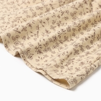 Платье для девочки MINAKU: Cotton collection цвет бежевый, рост 110 см