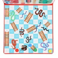 Настольная игра &laquo;Лудо. Змеи и лестницы&raquo;, 2-4 игрока, 5+