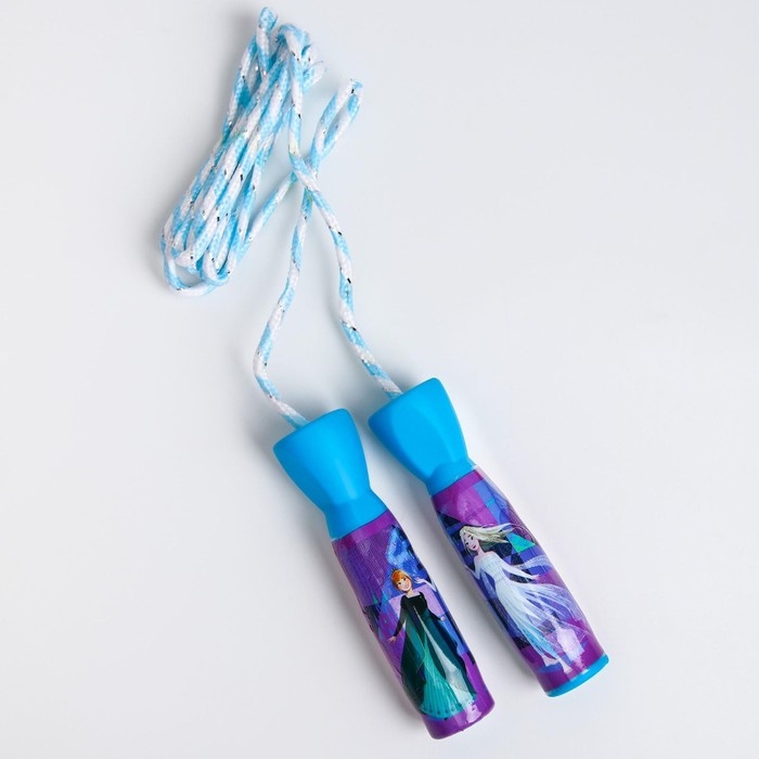 Скакалка детская «Анна и Эльза», 2,1 м, Холодное сердце Скакалка детская «Анна и Эльза», 2,1 м, Холодное сердце