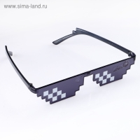 Очки солнечные пиксельные OneSun, uv 375, дужка 14.8 см, ширина 15.1 см, линза 6.2 х 3 см Очки солнечные пиксельные OneSun, uv 375, дужка 14.8 см, ширина 15.1 см, линза 6.2 х 3 см