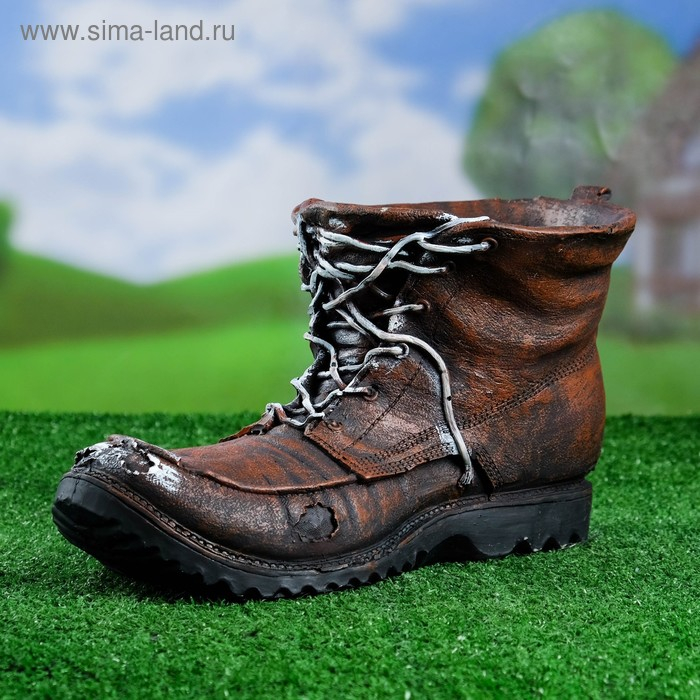 Фигурное кашпо "Башмак" 33х18см