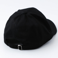 Кепка женская с кольцами, цвет чёрный, р-р 56