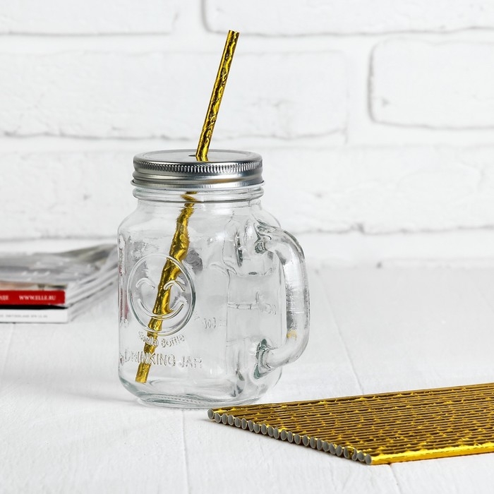 Трубочка для коктейля, голография, набор 25 шт. Трубочка для коктейля, голография, набор 25 шт.