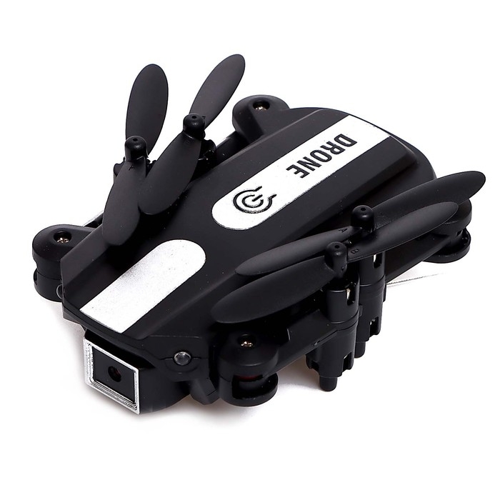 Квадрокоптер FLASH DRONE, камера 480P, Wi-Fi, с сумкой, цвет чёрный Квадрокоптер FLASH DRONE, камера 480P, Wi-Fi, с сумкой, цвет чёрный