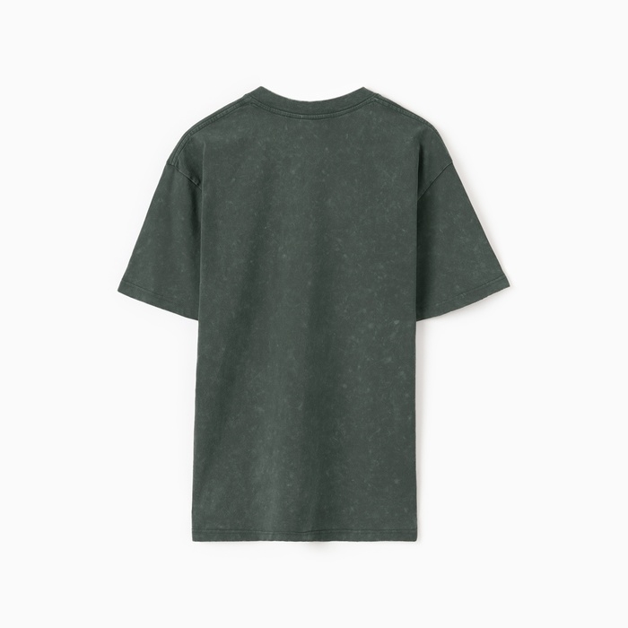 Футболка мужская MINAKU, цв.зелёный, р-р 50-52