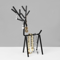 Подставка для украшений &laquo;Олень&raquo;, 23&times;15 см, цвет чёрный