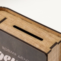 Копилка-шкатулка "Делать деньги" 14х12х5 см