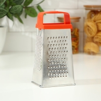 Тёрка «Универсал», 4 грани, с пластмассовой ручкой, 11×8,5×22 см, цвет МИКС Тёрка «Универсал», 4 грани, с пластмассовой ручкой, 11×8,5×22 см, цвет МИКС