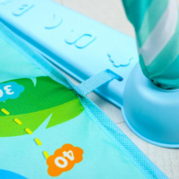 Развивающий коврик &laquo;Жирафик&raquo;, с пианино, голубой