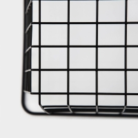 Корзина для хранения Доляна «Эрин», 36×27×14 см, цвет чёрный Корзина для хранения Доляна «Эрин», 36×27×14 см, цвет чёрный