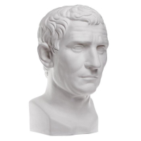 Гипсовая фигура известные люди Голова Августа, 26 х 28 х 48 см Гипсовая фигура известные люди Голова Августа, 26 х 28 х 48 см