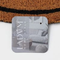 Коврик придверный LaDо́m, 40&times;60 см, кокосовое волокно