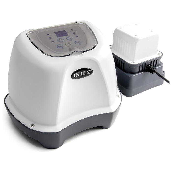 Хлоргенератор (система морской воды) Krystal Clear для бассейна до 17000 л, с таймером, 26664 INTEX Хлоргенератор (система морской воды) Krystal Clear для бассейна до 17000 л, с таймером, 26664 INTEX