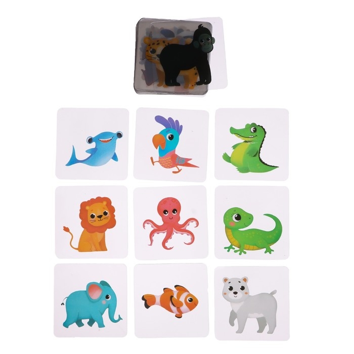 Развивающая игра IQ-лото &laquo;Дополни картинку&raquo;