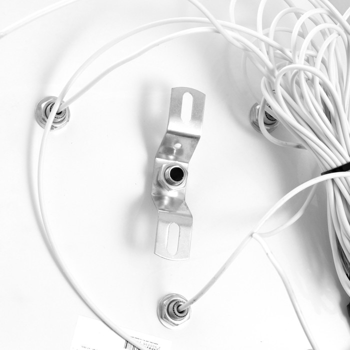 Светильник BayerLux "Манго" 6хG9 15Вт  белый 18х18х9-200см