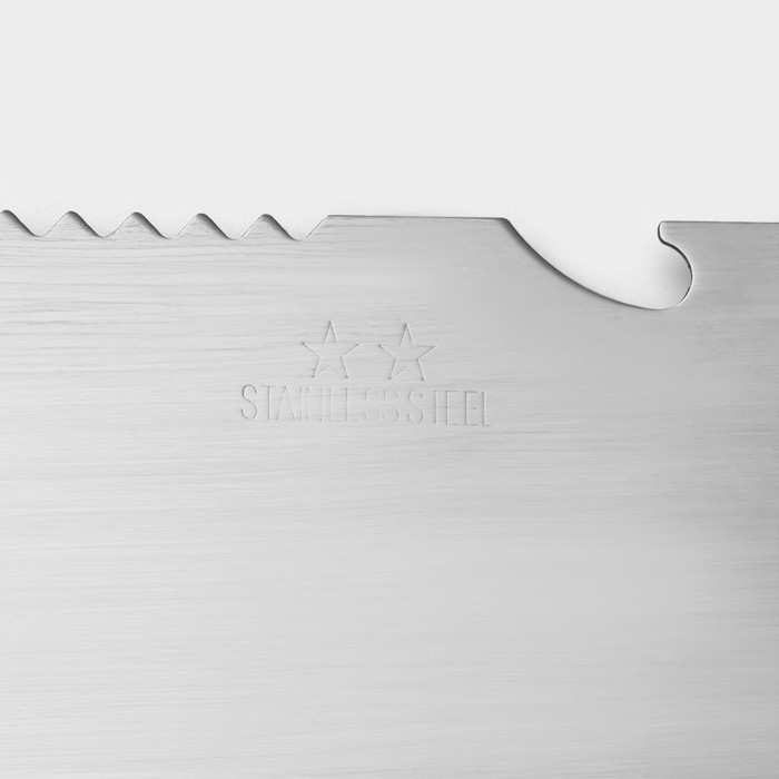 Нож - топорик кухонный Доляна «Лидер», двустороннее лезвие, 17×7 см Нож - топорик кухонный Доляна «Лидер», двустороннее лезвие, 17×7 см