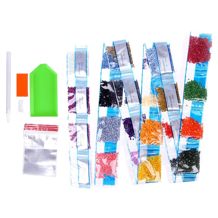 Алмазная мозаика с полным заполнением на подрамнике &laquo;Шары&raquo;, 30 x 40 см