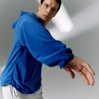 Анорак флисовый унисекс Fliska, ярко-синий, размер M/L