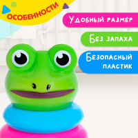 Пирамида «Лягушка», 9 колец Пирамида «Лягушка», 9 колец