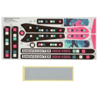 Снегокат Snowdrive &laquo;Пиксели&raquo;, СНД3/П