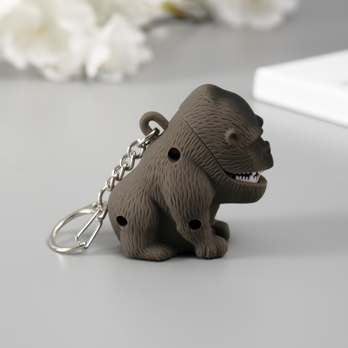 Фонарик свет на кольце Фонарик свет на кольце "Горилла" открывает рот