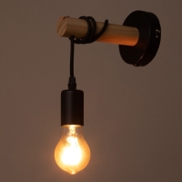 Бра Ольсен E27 40Вт черный 10х15х18 см Бра Ольсен E27 40Вт черный 10х15х18 см