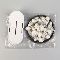 Карниз-струна 7 м, с пластмассовыми зажимами, 40 шт, цвет белый Карниз-струна 7 м, с пластмассовыми зажимами, 40 шт, цвет белый