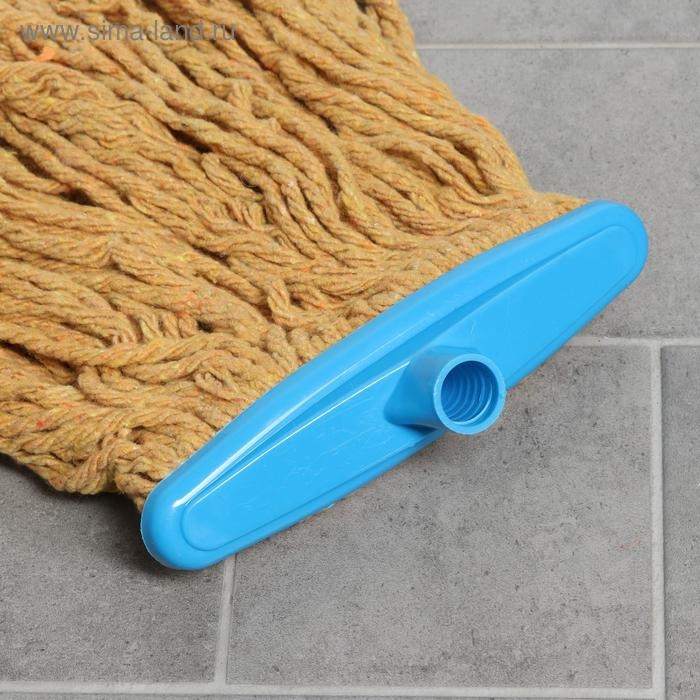 Насадка для швабры верёвочная Доляна, хлопок, 29&times;21,5&times;4,5 см, цвет МИКС