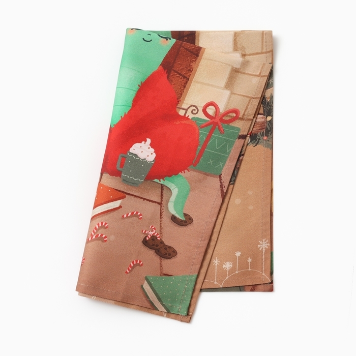 Новый год. Символ года. Змея. Полотенце Этель Новый год. Символ года. Змея. Полотенце Этель "Любви и тепла" 40х73 см, 100% хлопок, саржа 190 г/м2