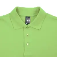 Рубашка поло мужская Spring 210 зеленое яблоко, размер L