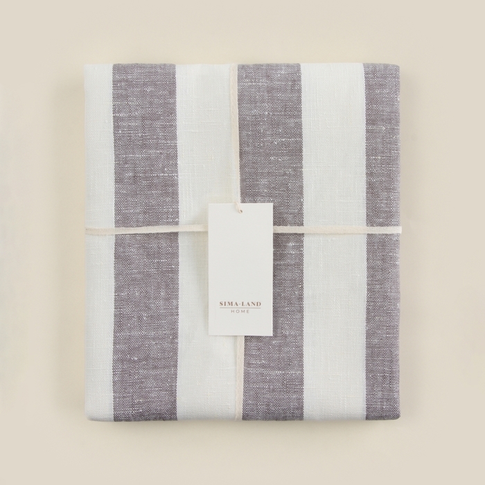 Скатерть SL HOME  "Strictly" 220х140см, лен 100%, 260 гр/м2