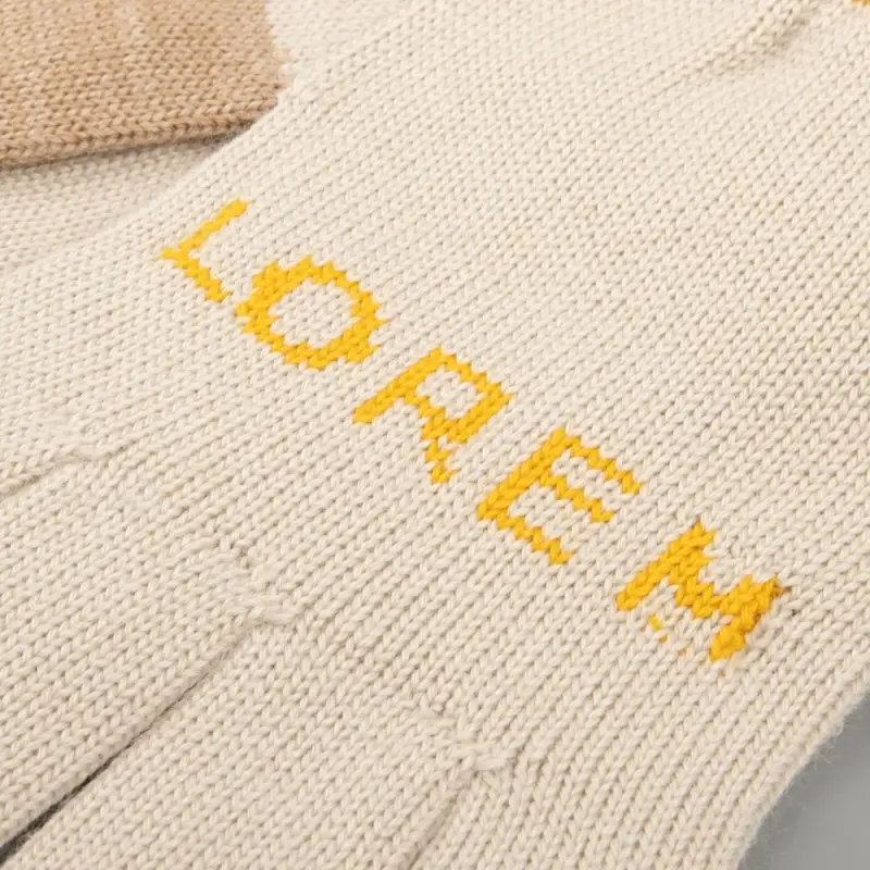 Перчатки вязаные Guanti на заказ, полушерсть, размер S/M