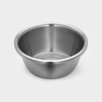 Миска из нержавеющей стали «Проф», 2,3 л, 22×9 см, матовая, толщина стали 0,6 мм Миска из нержавеющей стали «Проф», 2,3 л, 22×9 см, матовая, толщина стали 0,6 мм