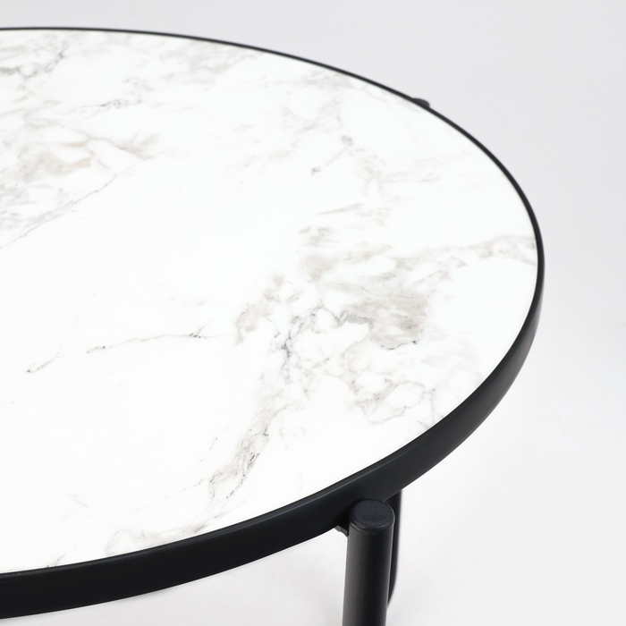 Столик журнальный LAKSI БАТТЕН, 595x595x480, сабия