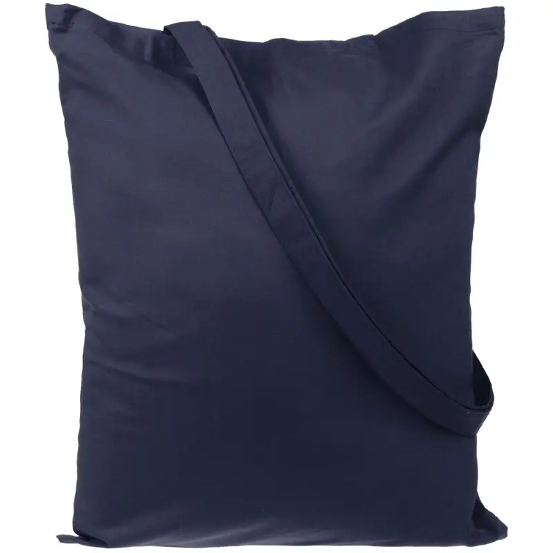 Холщовая сумка Basic 105, темно-синяя Холщовая сумка Basic 105, темно-синяя